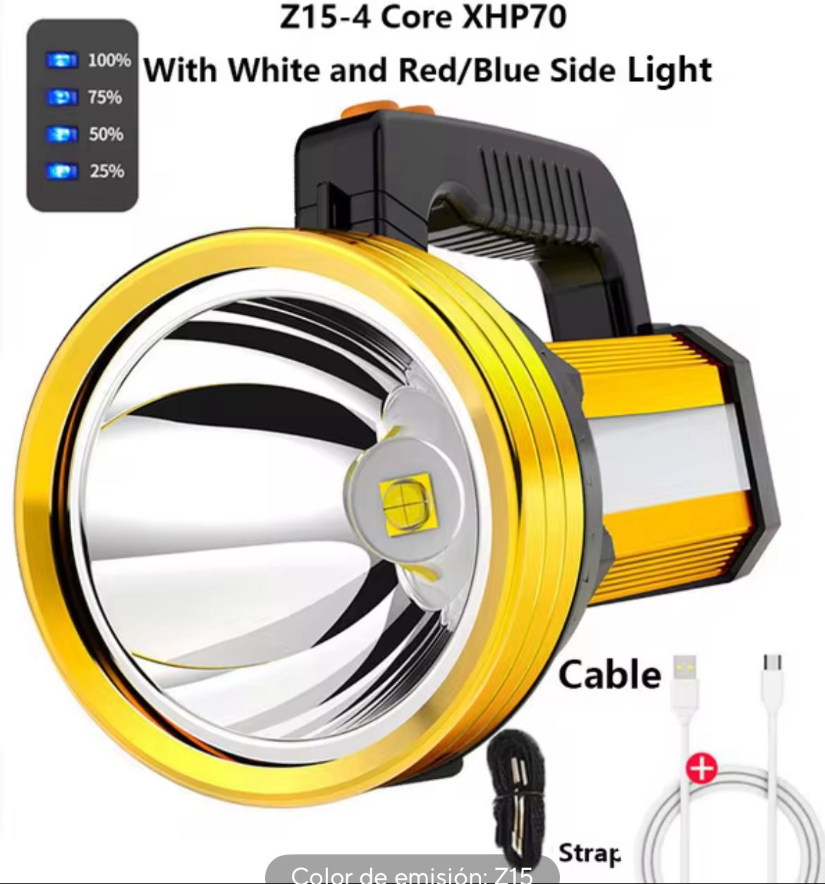 Miniatura 2 de LINTERNA LED 8cm KJ-6801